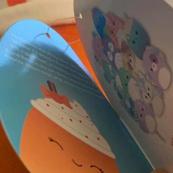 Squishmallow Kendla Pumpkin Spice Latte 14" Cinnamon Milkshake 12" Plush Drinks - Picture 12 of 15